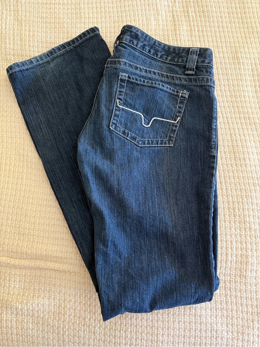 Kimes Ranch Jolene Indigo Bootcut Jeans with Contrast Stitching